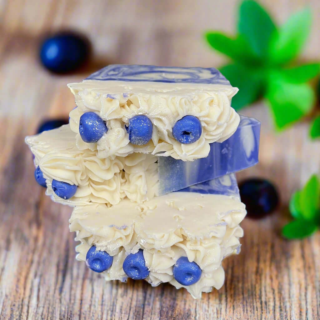 Huckleberry Harvest Soap | Organic & Vegan Skin Care