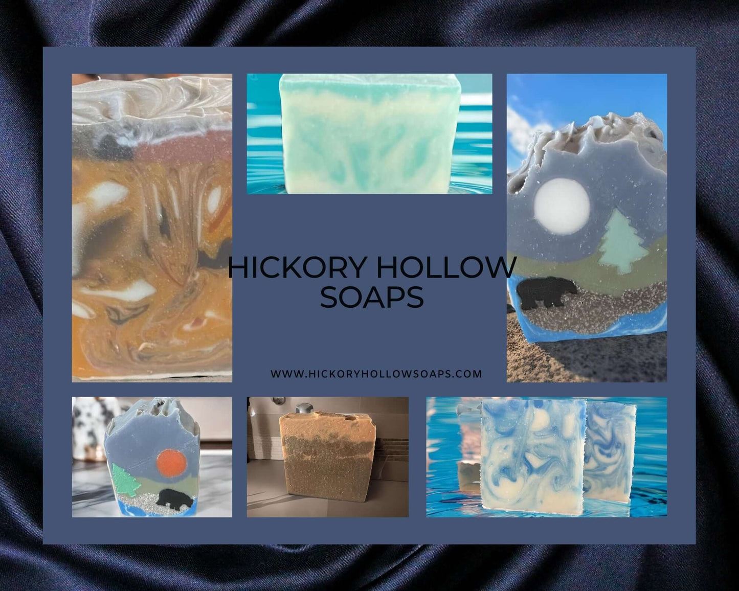 Mens Luxury Soap Sampler: 12-14 oz of Masculine Scents