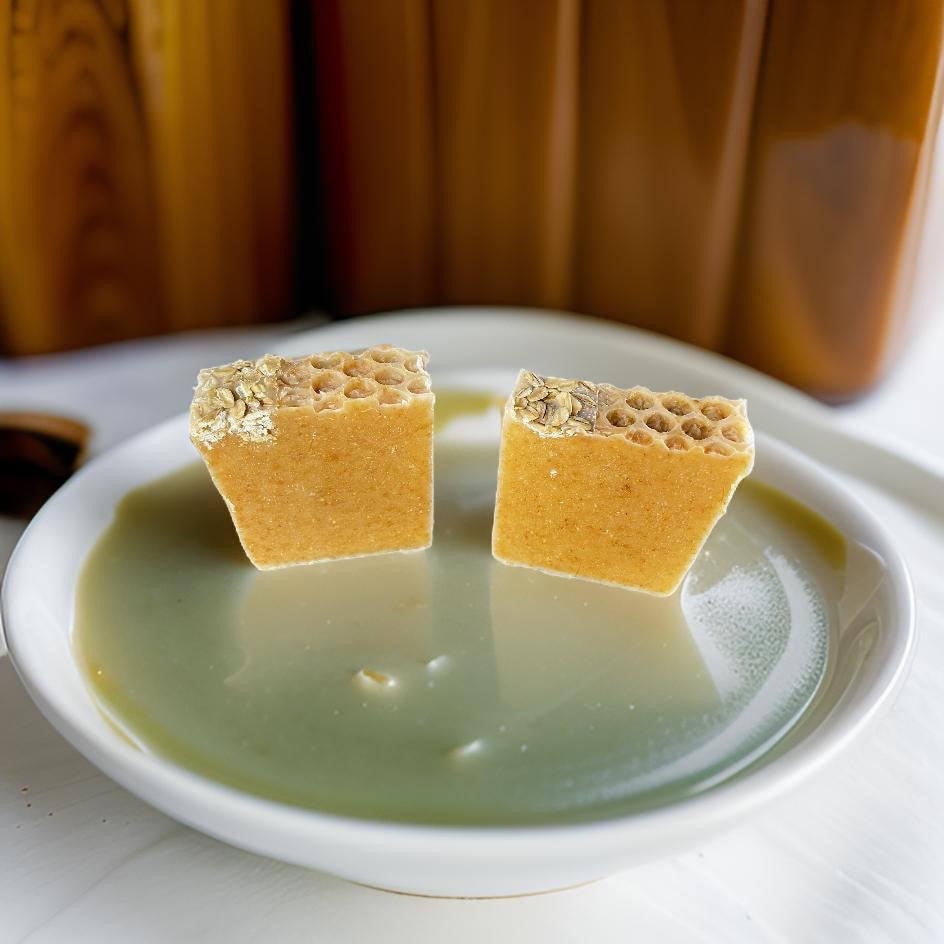 Natural Oatmeal Milk and Honey Soap-Gentle & Organic