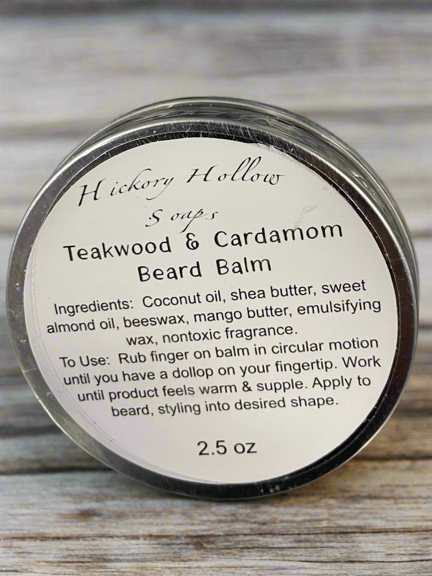 Natural Beard Balm - Soften & Shape Your Beard Naturally