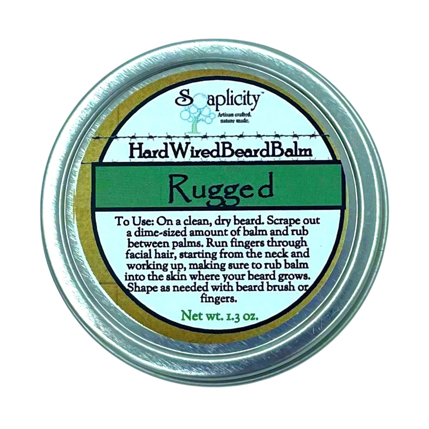 Rugged Hard Wired Beard Balm