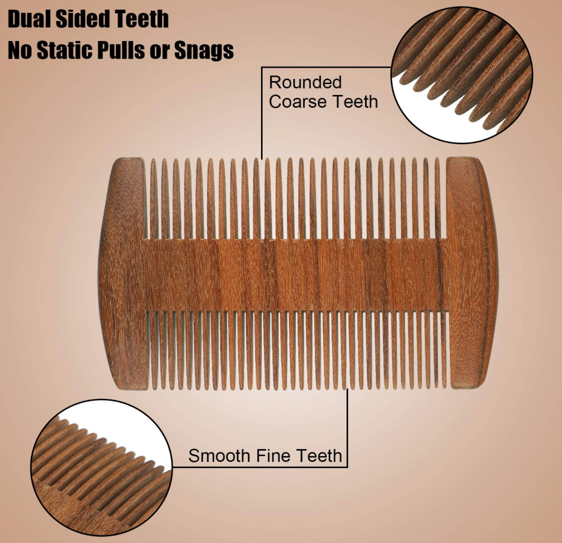 Sandalwood Hair & Beard Comb