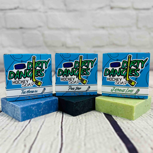 3 Pack Bundles - Dirty Dangles Hockey Soap Bars