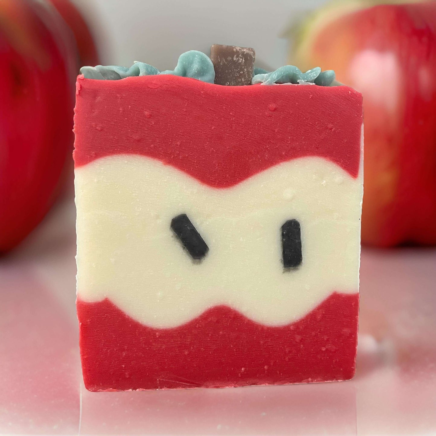 Apple Soap for Teachers - Vegan Gift for Soft Skin