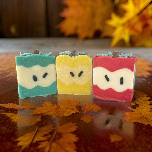 Apple Soap for Teachers - Vegan Gift for Soft Skin