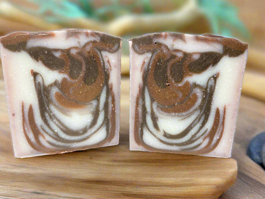 Organic Mahogany Teakwood Soap