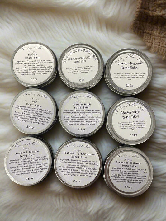 Natural Beard Balm - Soften & Shape Your Beard Naturally
