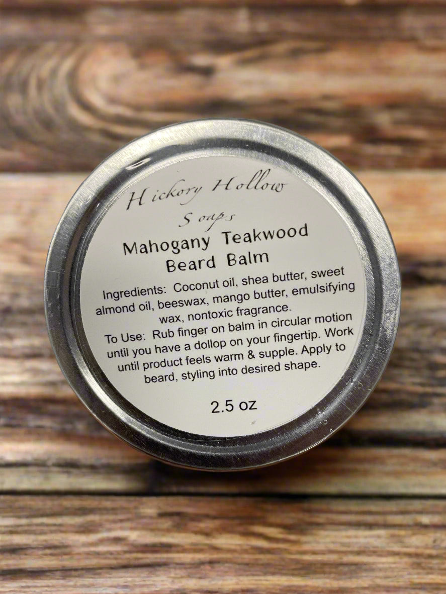 Natural Beard Balm - Soften & Shape Your Beard Naturally