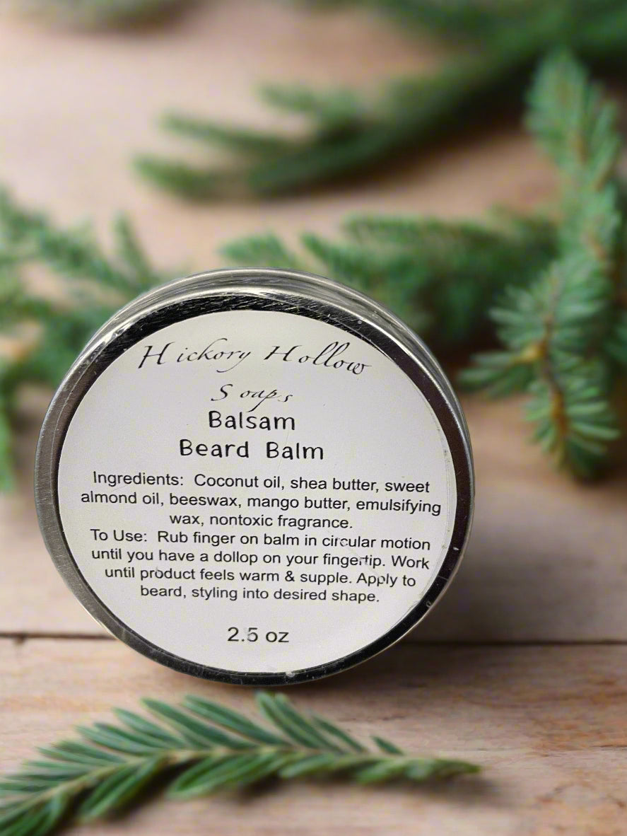Natural Beard Balm - Soften & Shape Your Beard Naturally