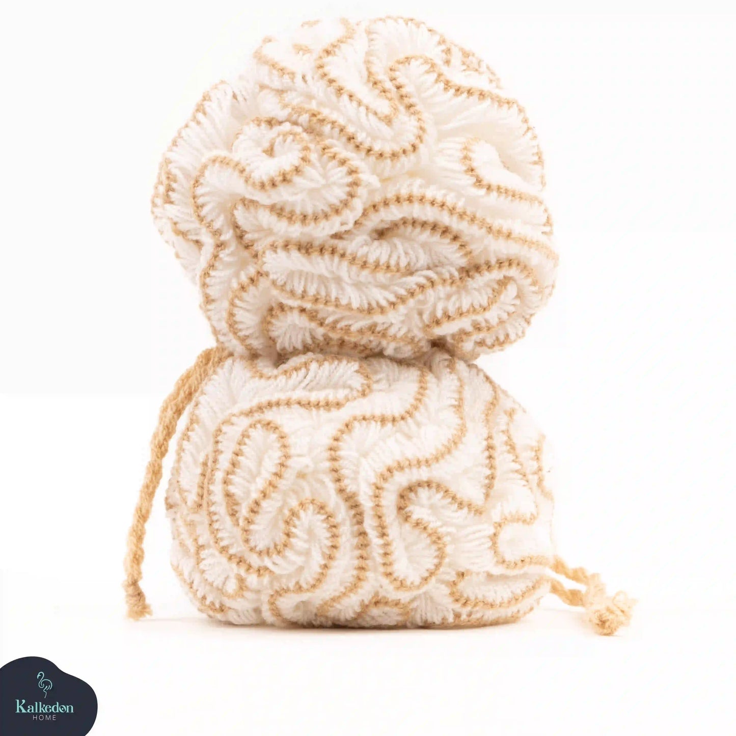Organic Cotton Shower Pouf