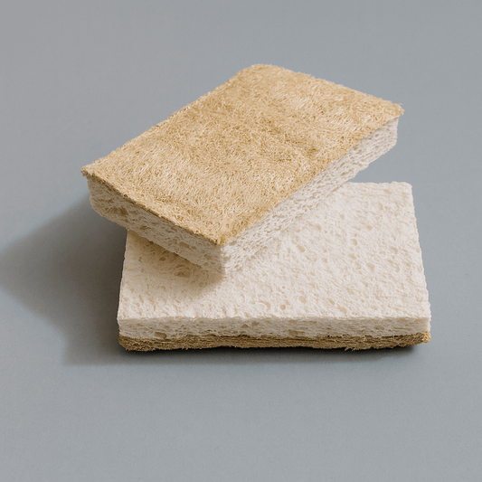 Dual-Sided Eco-Sponge 2Pk