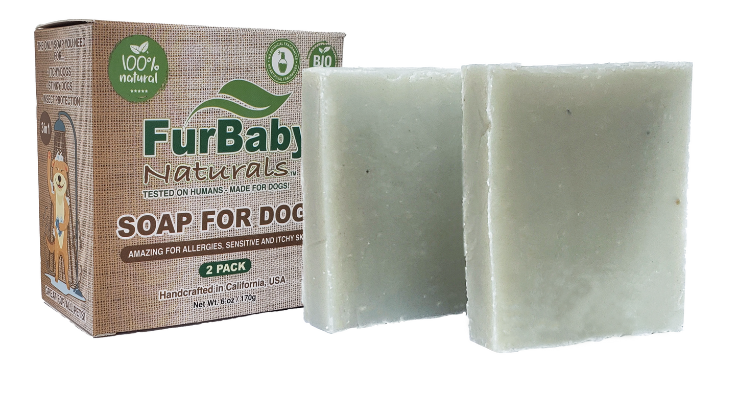 Furbaby Naturals: Dog Soap Pack Of Two