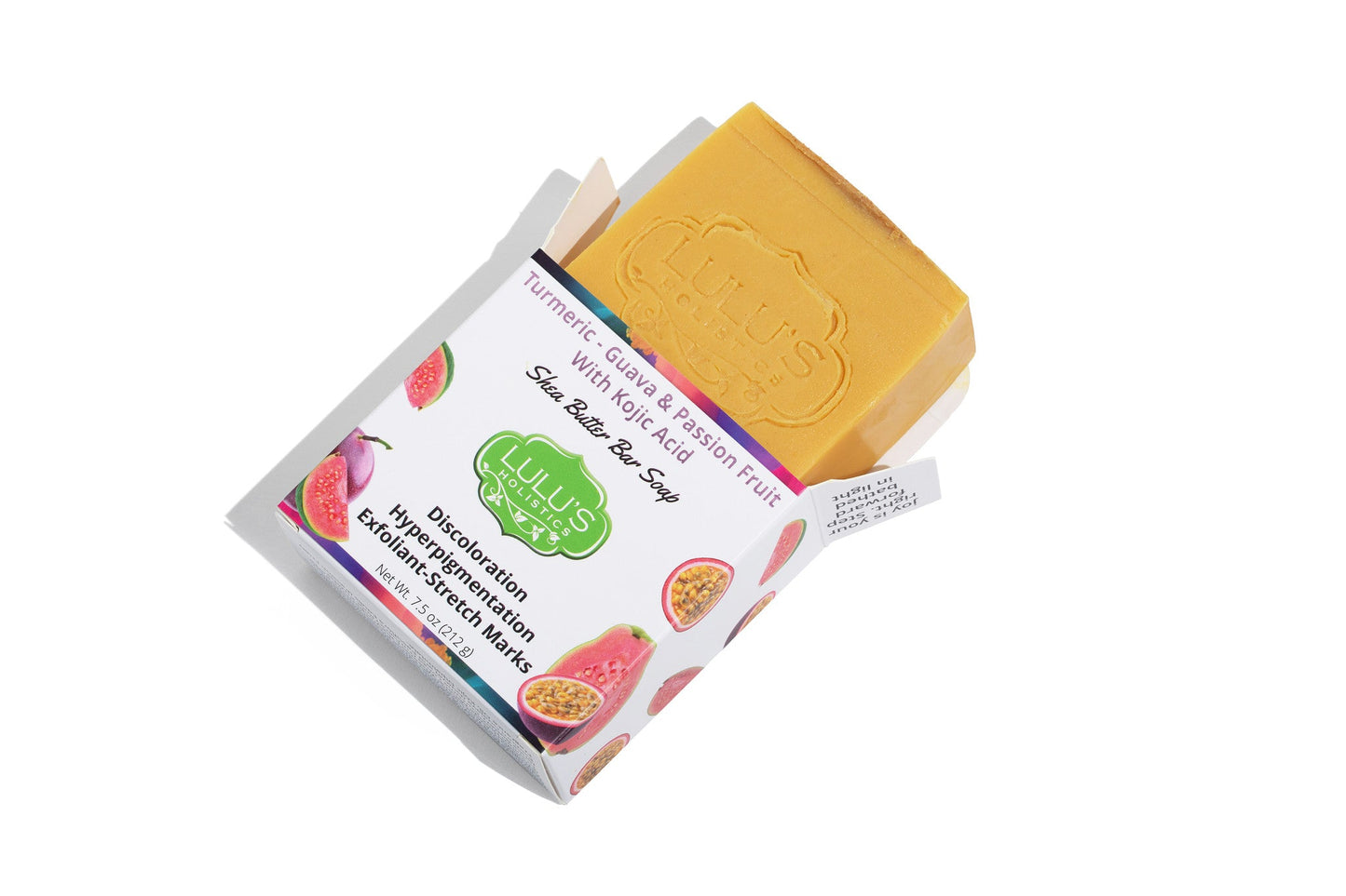 Guava Passionfruit Turmeric Kojic Shea Butter Bar Soap – Brightening Cleanse