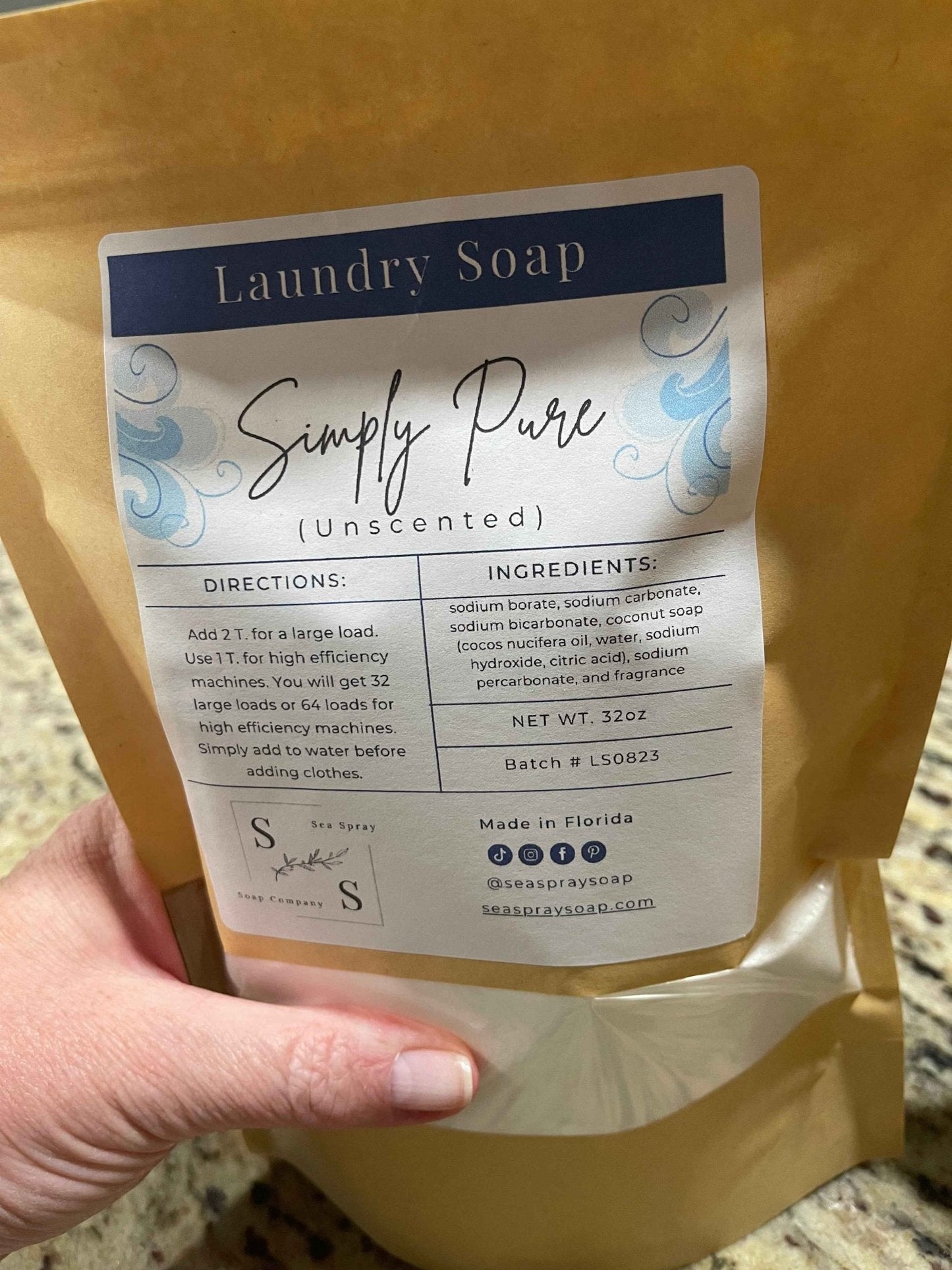 Natural Laundry Soap
