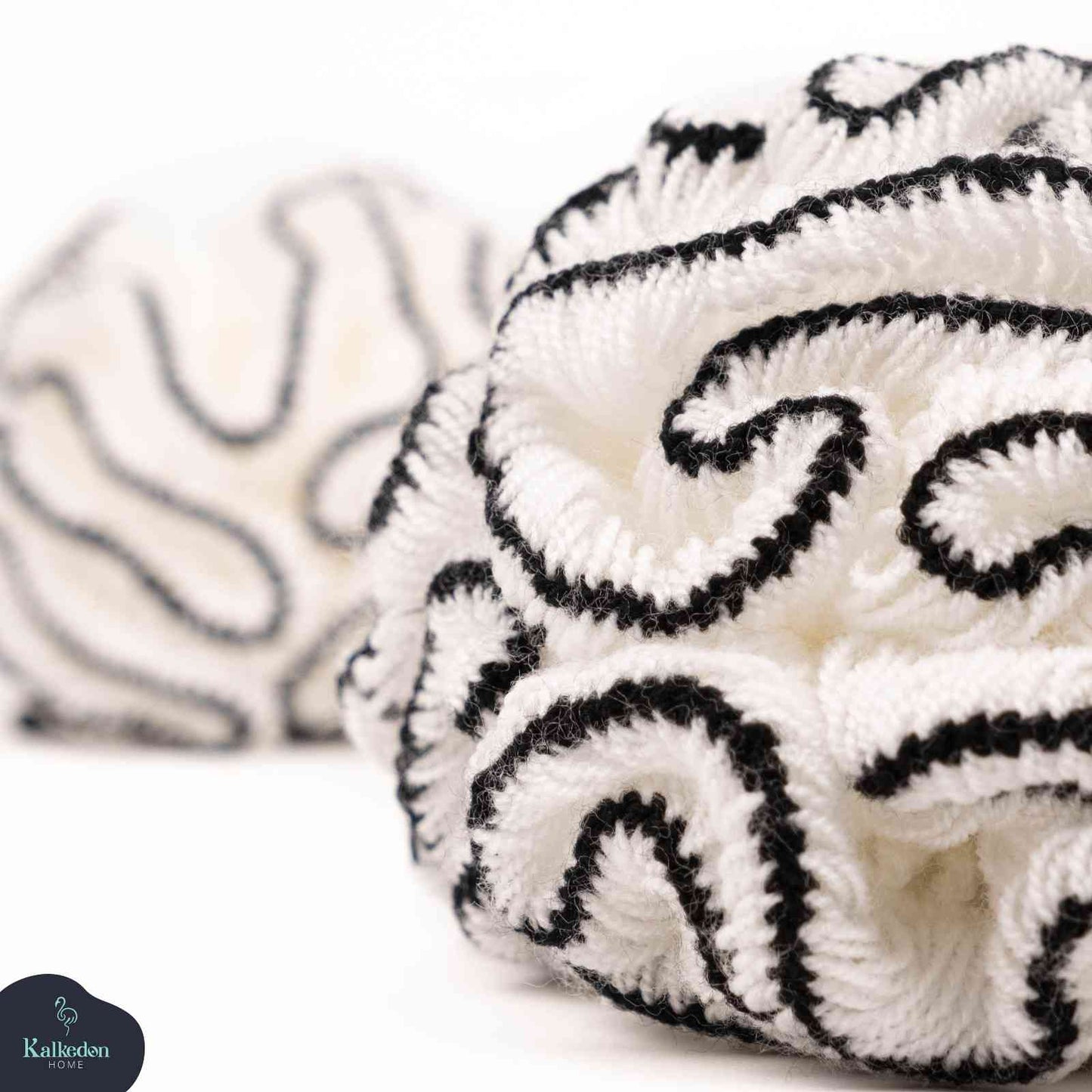 Organic Cotton Shower Pouf