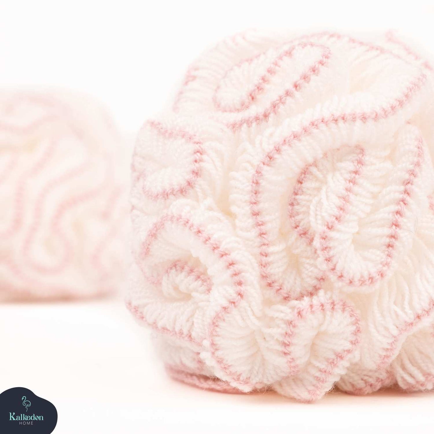 Organic Cotton Shower Pouf