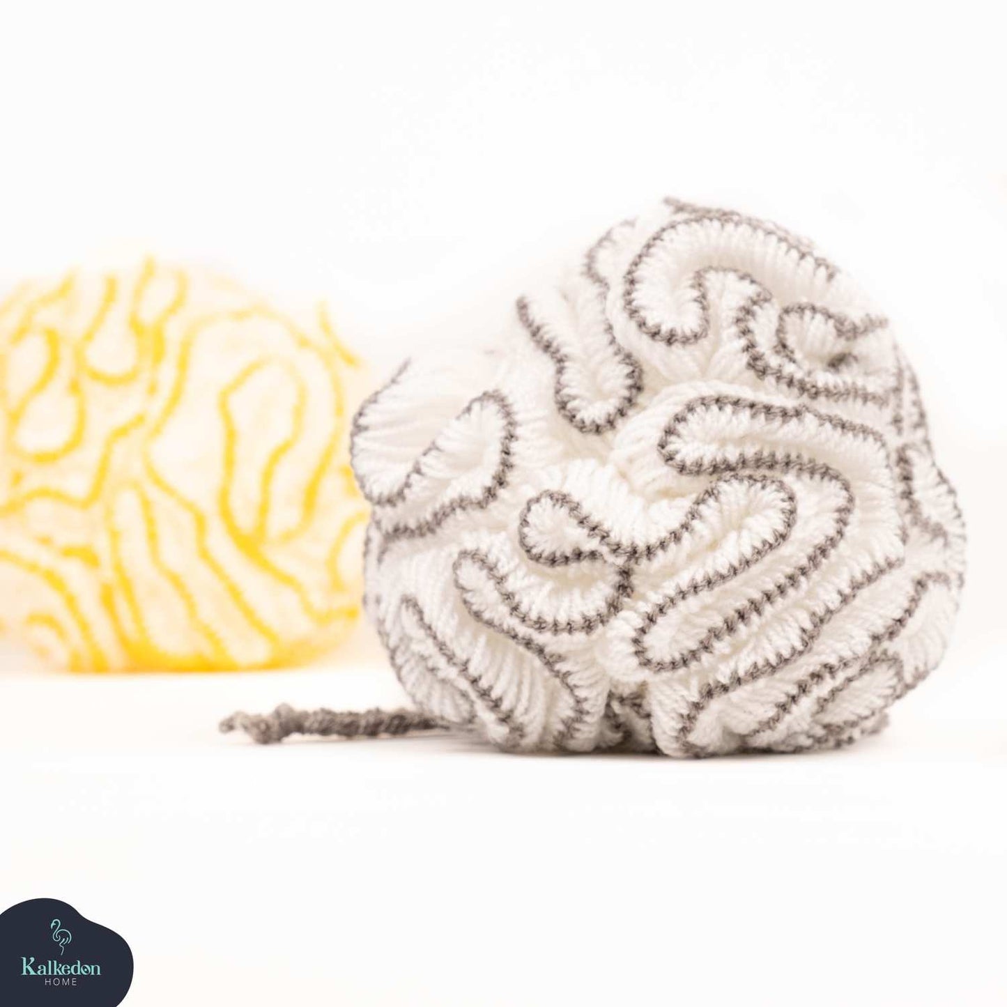 Organic Cotton Shower Pouf