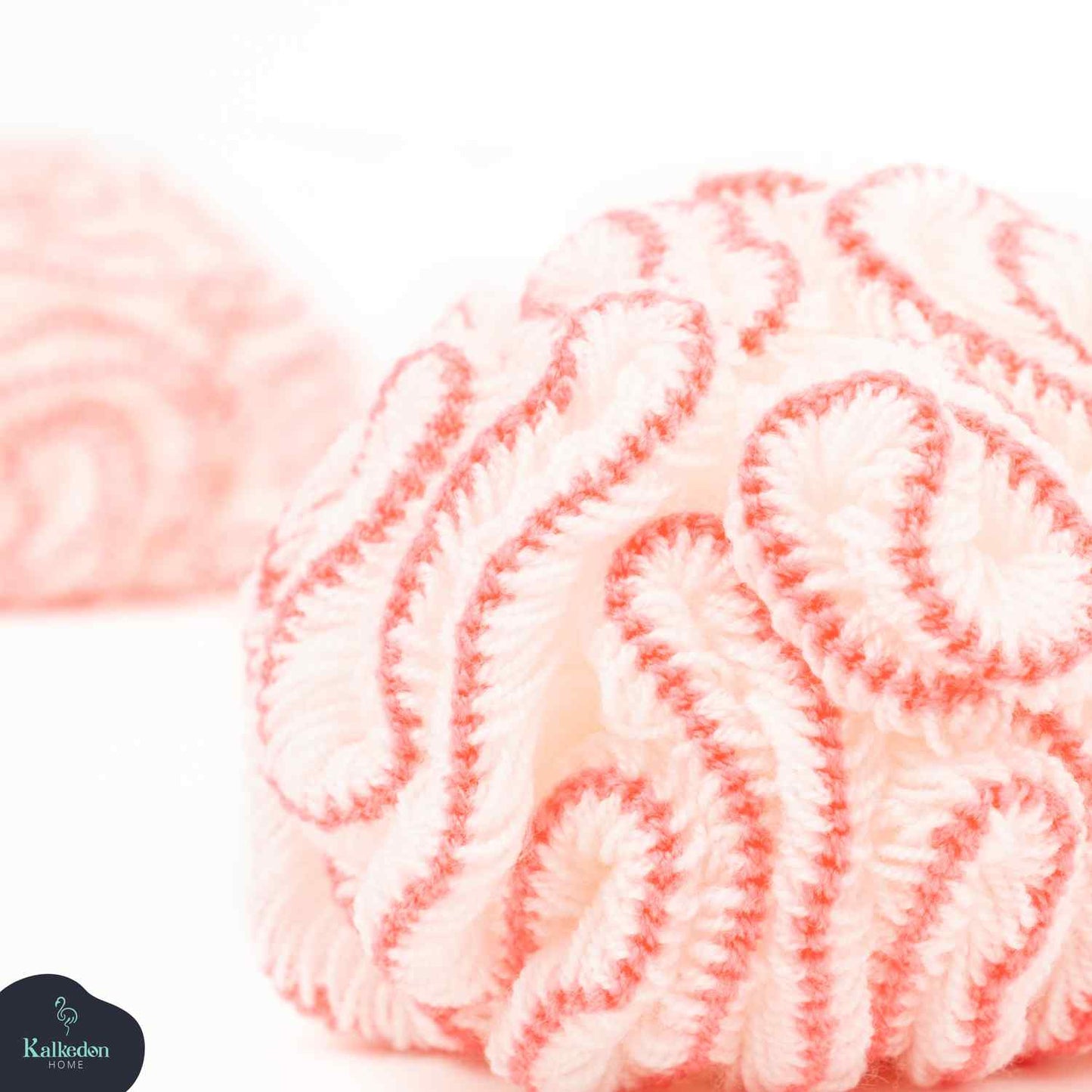 Organic Cotton Shower Pouf