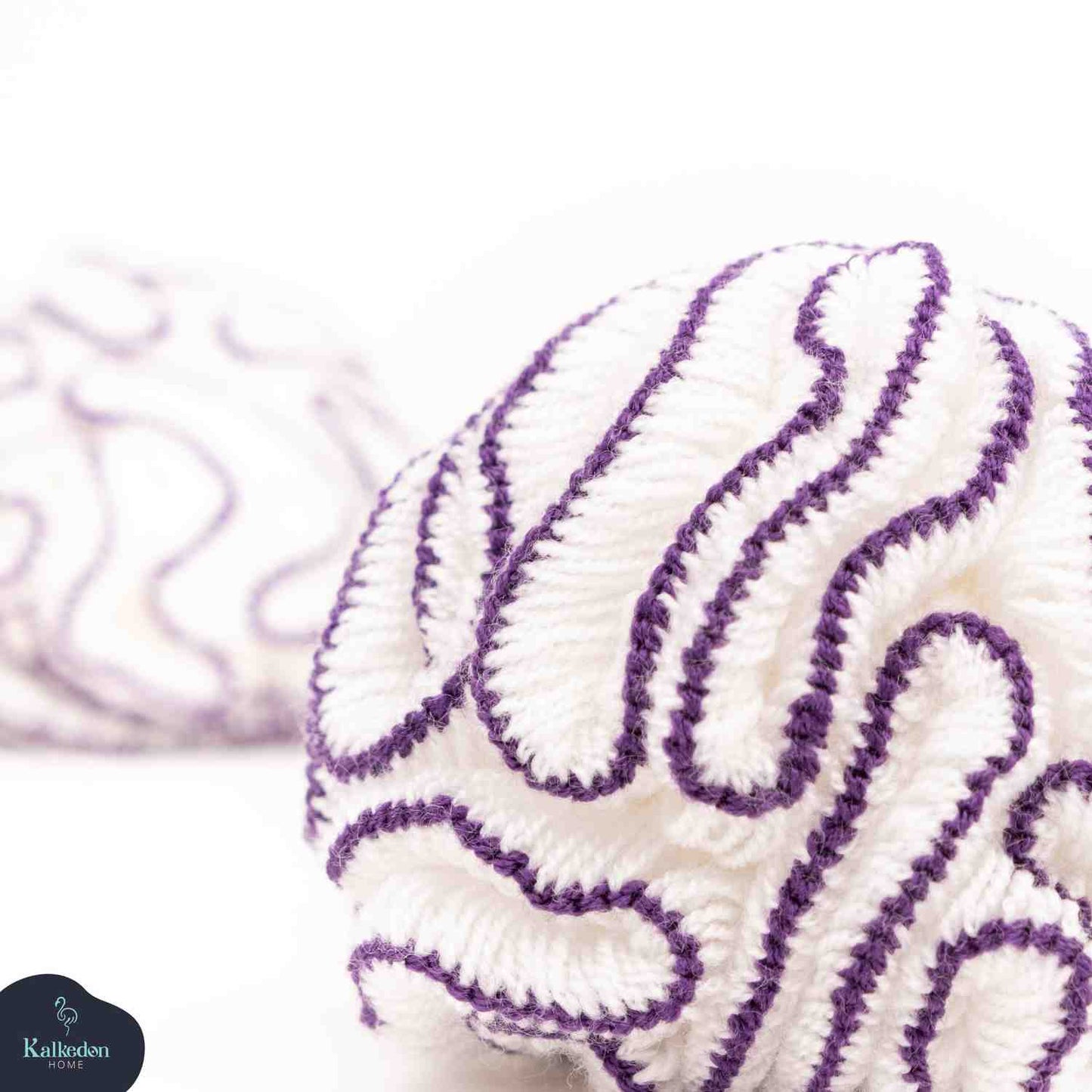 Organic Cotton Shower Pouf