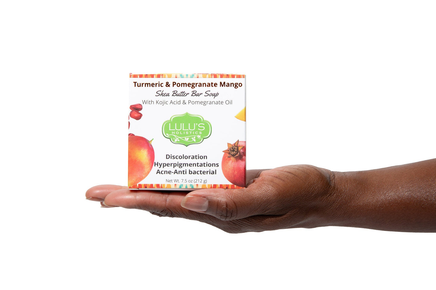 Pomegranate Mango Turmeric Kojic Shea Butter Bar Soap – Brightening Cleanse