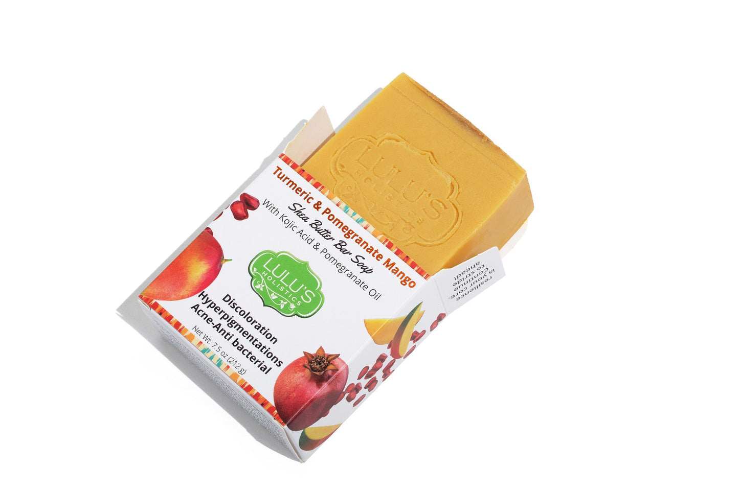 Pomegranate Mango Turmeric Kojic Shea Butter Bar Soap – Brightening Cleanse