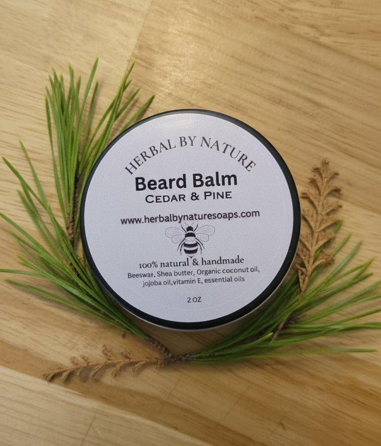 Natural Beeswax Beard Balm