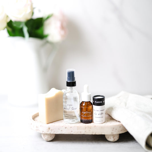 Rooted and Ready: Travel-Size Skincare Essentials Kit