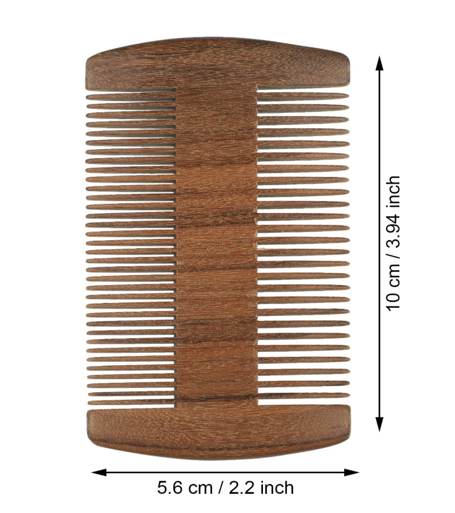 Sandalwood Hair & Beard Comb