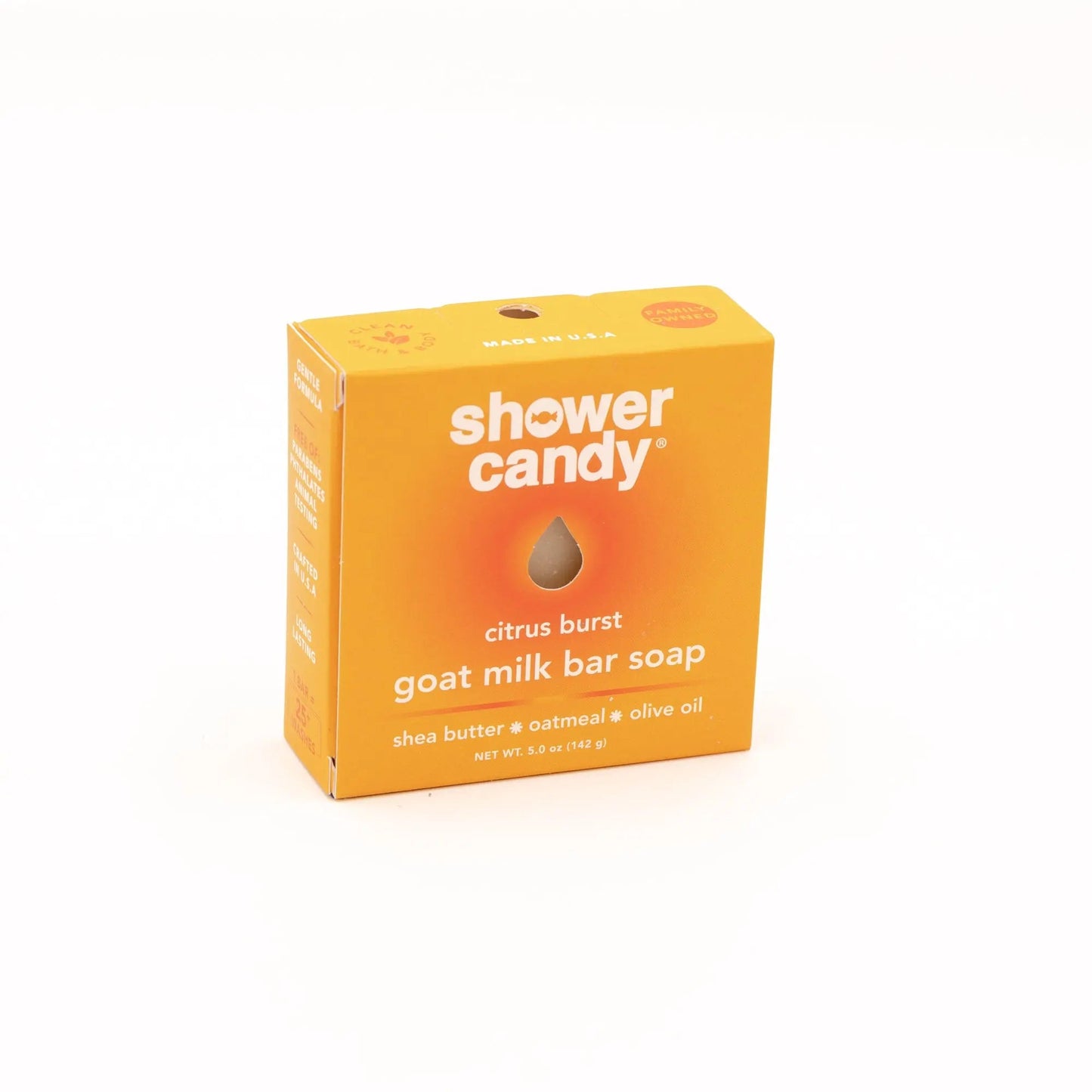 Citrus Burst Goat Milk Bar Soap – Refreshing Hydrating Cleanse