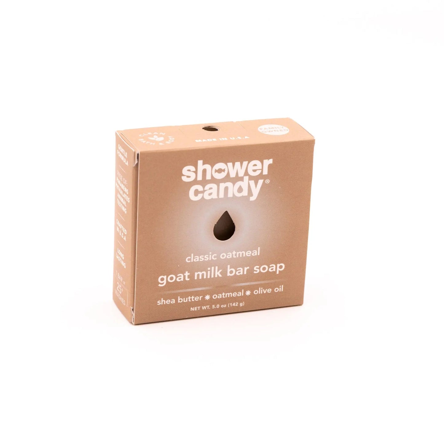 Classic Oatmeal Goat Milk Bar Soap – Gentle Hydrating Cleanse