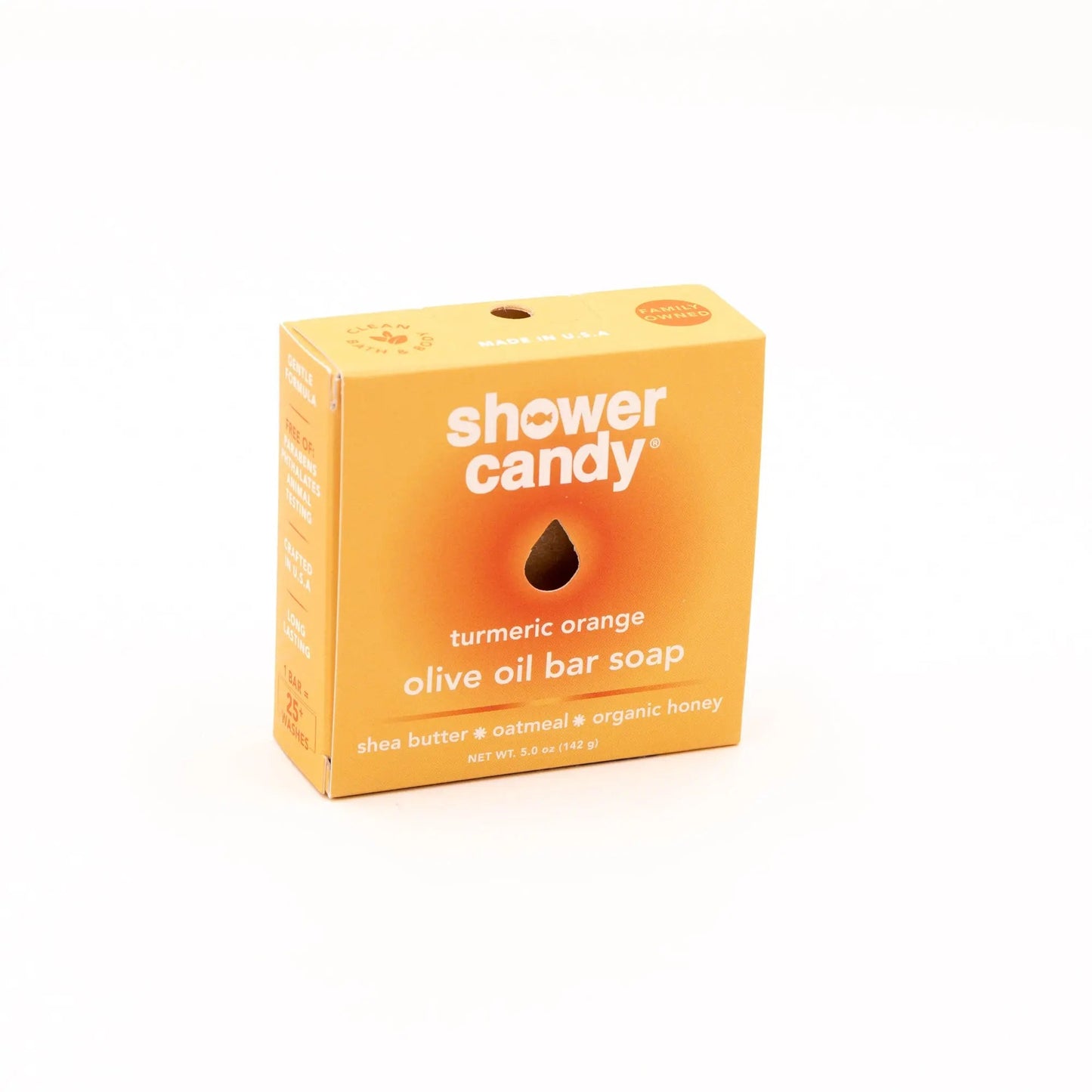 Turmeric Orange Bar Soap – Brightening Olive Oil Cleanse